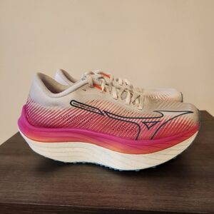 Womens Mizuno Wave Rebellion Pro Crabon Plated Racing Running Shoe Size 6.5